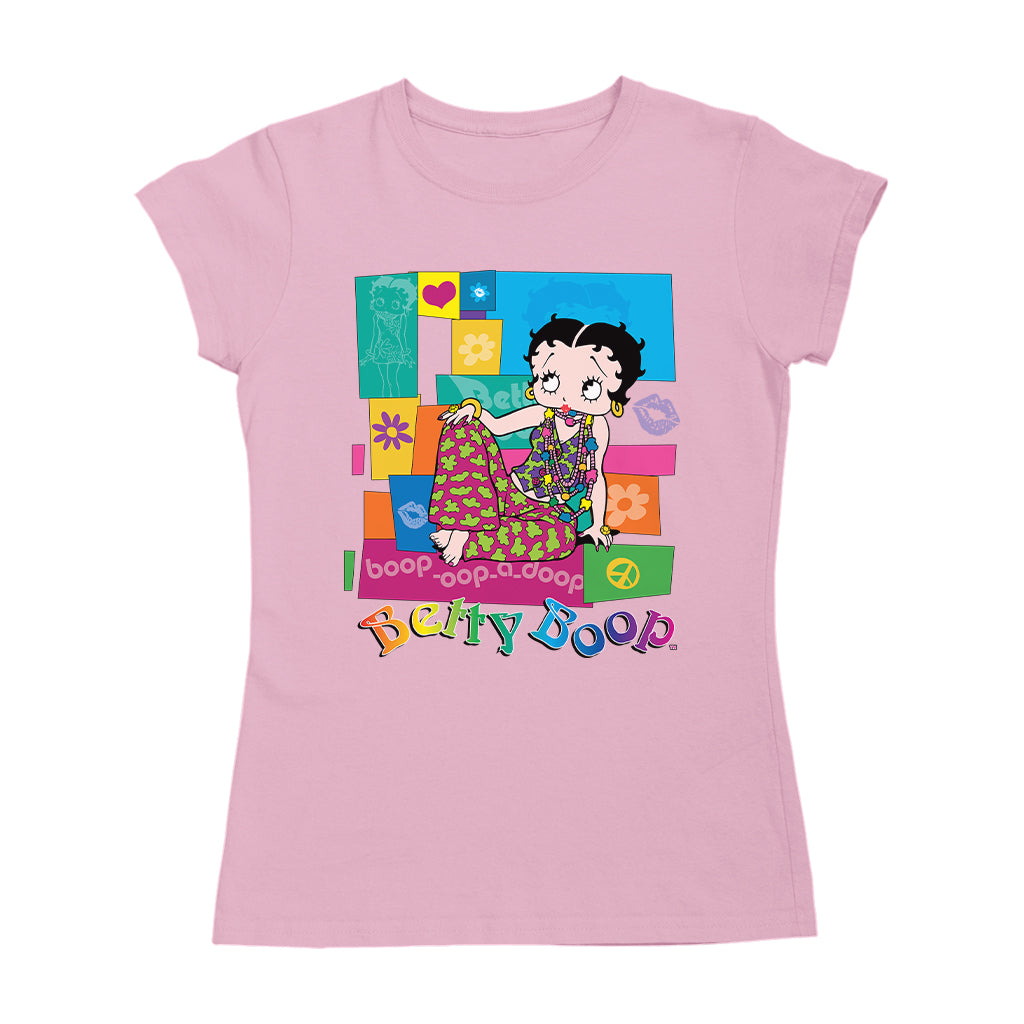 Betty Boop Groovy Hippy Chic Women's T-Shirt
