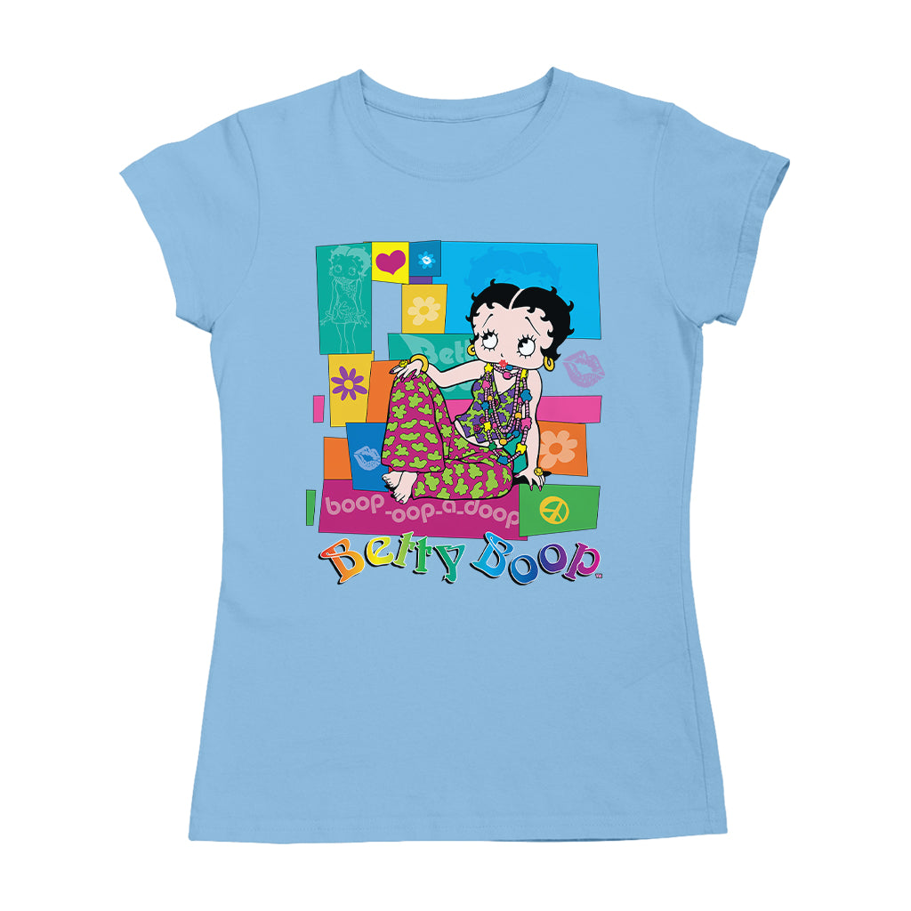 Betty Boop Groovy Hippy Chic Women's T-Shirt