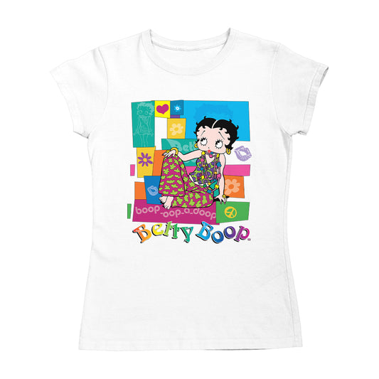 Betty Boop Groovy Hippy Chic Women's T-Shirt