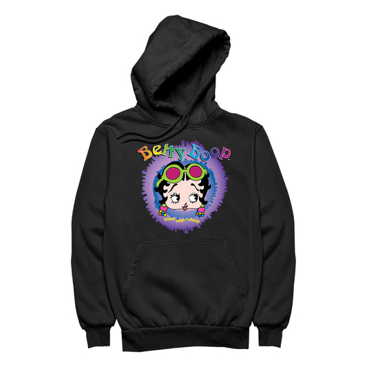 Betty Boop Groovy Boop Oop A Doop Women's Hooded Sweatshirt