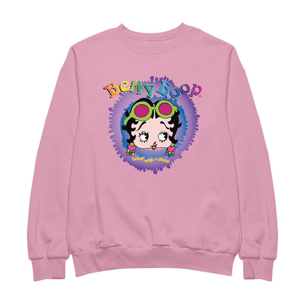 Betty Boop Groovy Boop Oop A Doop Women's Sweatshirt