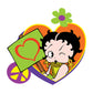 Betty Boop Hippy Heart Sign Kids Hooded Sweatshirt