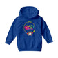 Betty Boop Hippy Hoop Heart Kids Hooded Sweatshirt