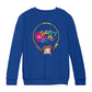 Betty Boop Hippy Hoop Heart Kids Sweatshirt
