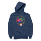 Betty Boop Hippy Hoop Heart Men's Hooded Sweatshirt