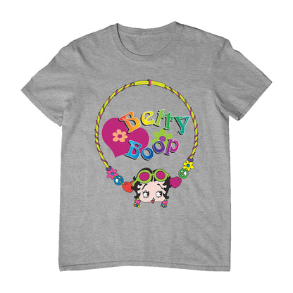 Betty Boop Hippy Hoop Heart Men's T-Shirt