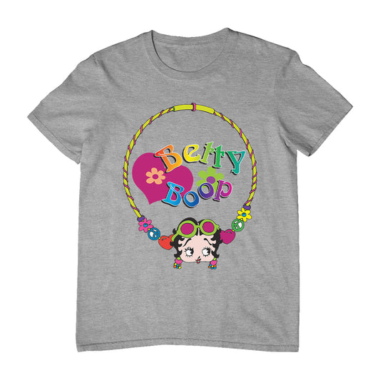 Betty Boop Hippy Hoop Heart Men's T-Shirt