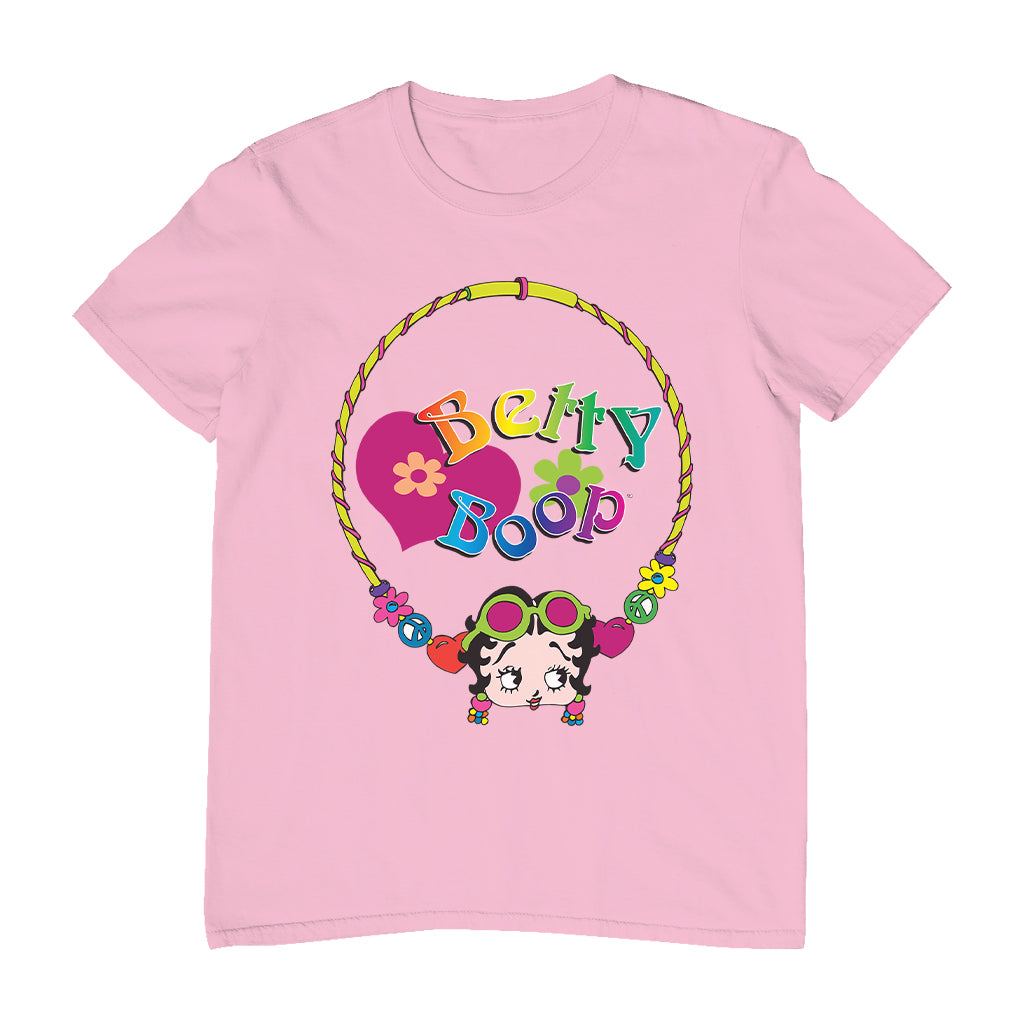 Betty Boop Hippy Hoop Heart Men's T-Shirt