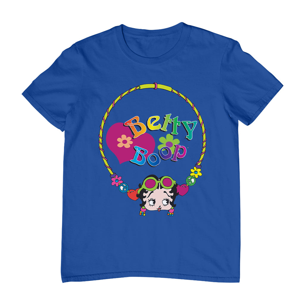 Betty Boop Hippy Hoop Heart Men's T-Shirt