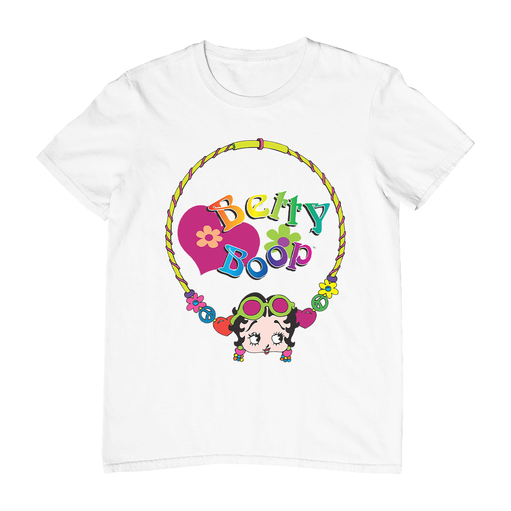 Betty Boop Hippy Hoop Heart Men's T-Shirt