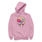 Betty Boop Hippy Hoop Heart Women's Hooded Sweatshirt