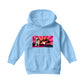Betty Boop Surf Babe Sunset Kids Hooded Sweatshirt