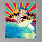 Betty Boop Surfer Betty Riding Wave Kids T-Shirt