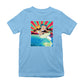 Betty Boop Surfer Betty Riding Wave Kids T-Shirt