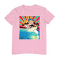Betty Boop Surfer Betty Riding Wave Men's T-Shirt