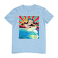 Betty Boop Surfer Betty Riding Wave Men's T-Shirt