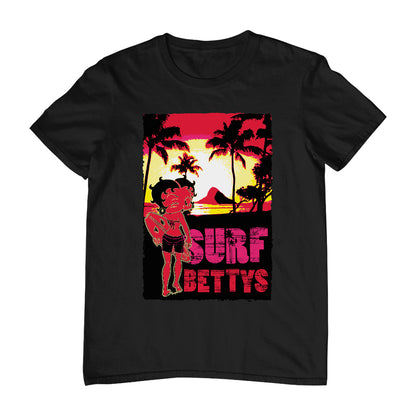 Betty Boop Surf Bettys Sunset Men's T-Shirt