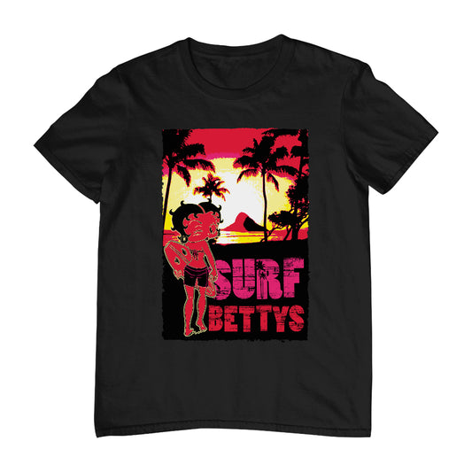 Betty Boop Surf Bettys Sunset Men's T-Shirt