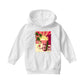 Betty Boop Sunset Beach Surfer Kids Hooded Sweatshirt