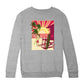 Betty Boop Sunset Beach Surfer Kids Sweatshirt