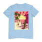 Betty Boop Sunset Beach Surfer Men's T-Shirt