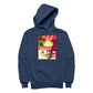 Betty Boop Sunset Beach Surfer Women's Hooded Sweatshirt