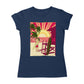 Betty Boop Sunset Beach Surfer Women's T-Shirt