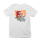 Betty Boop Beach Pin Up Surf Car Kids T-Shirt