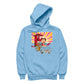 Betty Boop Beach Pin Up Surf Car Men's Hooded Sweatshirt