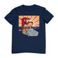 Betty Boop Beach Pin Up Surf Car Men's T-Shirt