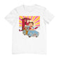 Betty Boop Beach Pin Up Surf Car Men's T-Shirt