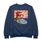Betty Boop Beach Pin Up Surf Car Women's Sweatshirt