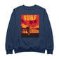 Betty Boop Surf Maui Surfboard Men's Sweatshirt