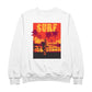 Betty Boop Surf Maui Surfboard Men's Sweatshirt