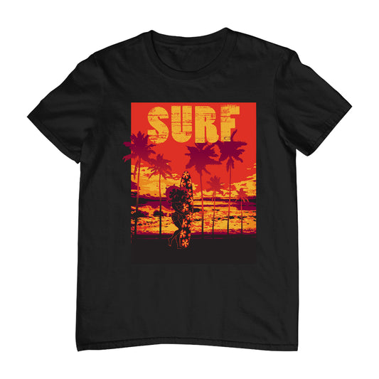 Betty Boop Surf Maui Surfboard Men's T-Shirt