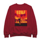 Betty Boop Surf Maui Surfboard Women's Sweatshirt