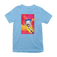 Betty Boop Surfing Sunset Wave Art Kids T-Shirt