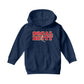 Betty Boop Socal Surfer Betty Kids Hooded Sweatshirt