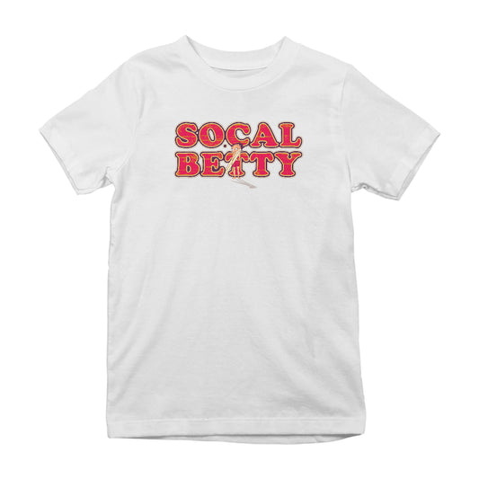 Betty Boop Socal Surfer Betty Kids T-Shirt