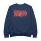 Betty Boop Socal Surfer Betty Men's Sweatshirt