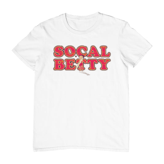 Betty Boop Socal Surfer Betty Men's T-Shirt