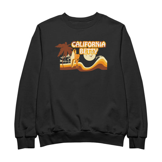 Betty Boop California Sunset Men's Sweatshirt