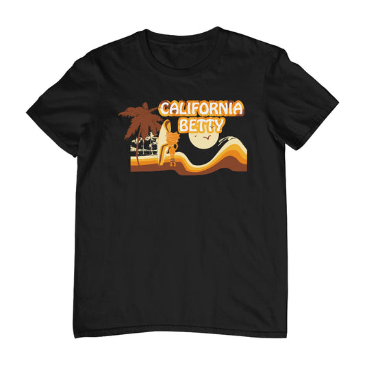 Betty Boop California Sunset Men's T-Shirt
