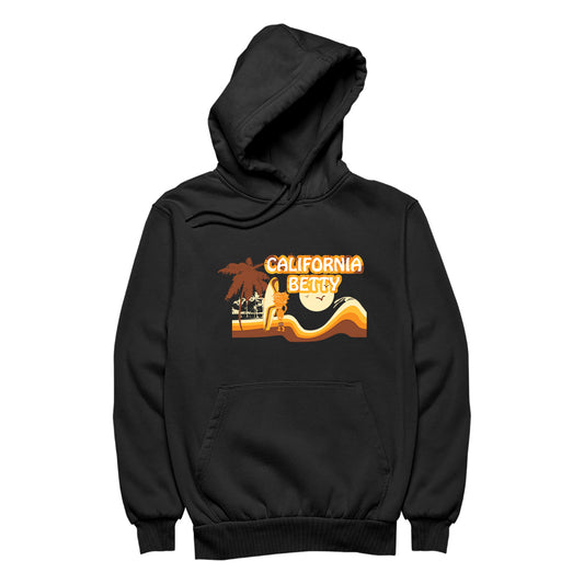 Betty Boop California Sunset Women's Hooded Sweatshirt