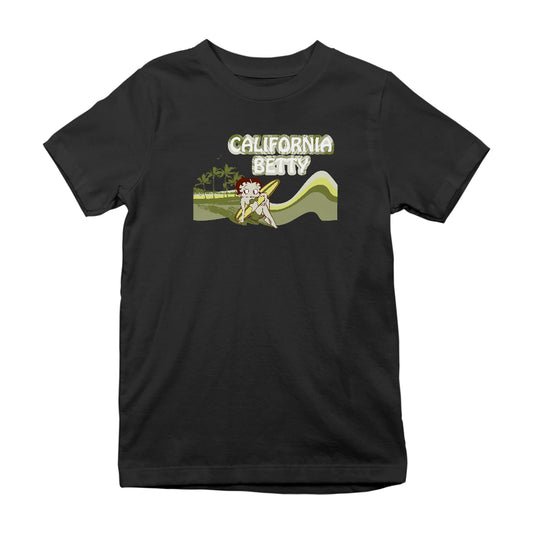 Betty Boop California Betty Beach Kids T-Shirt