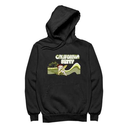 Betty Boop California Betty Beach Women's Hooded Sweatshirt