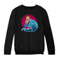 Betty Boop Surfing Big Wave Kids Sweatshirt