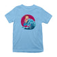 Betty Boop Surfing Big Wave Kids T-Shirt