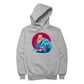 Betty Boop Surfing Big Wave Men's Hooded Sweatshirt