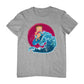 Betty Boop Surfing Big Wave Men's T-Shirt